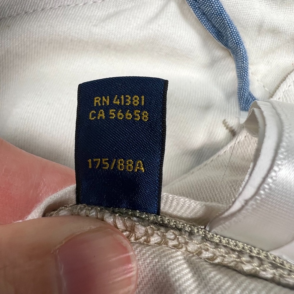 Polo Ralph Lauren Pants Men 34x31 Classic Fit The‎ Polo Chino Twill Khaki Pony - Picture 15 of 15